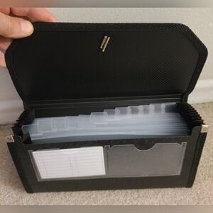BRAND NEW - Accordion Cards Case Holder Wallet Storage Organizer